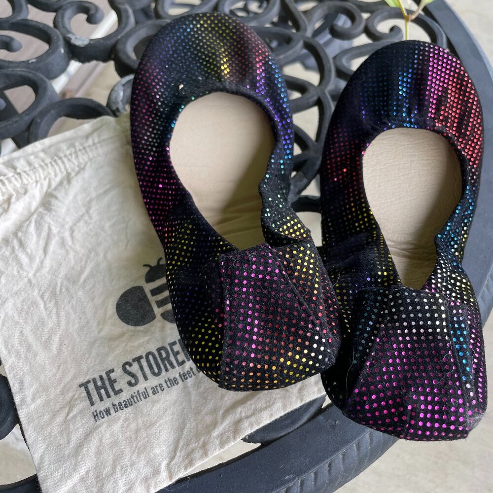 BRAND NEW Storehouse Flats - Disco Dots size 7